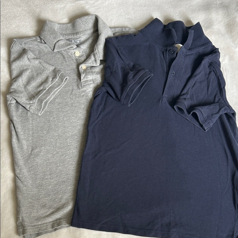 7-8 The Children's Place &H M Boys Polo Shirts